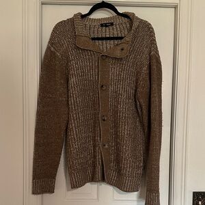 TRUE ROCK Brown Knit Women's Cardigan